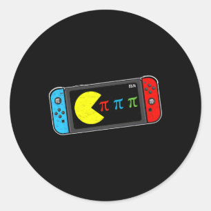 Sticker Rond Jeu Vidéo Jour Jeu Jeu Jeu Math Enseignant Enfants
