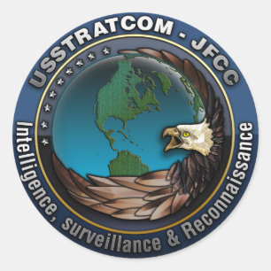 Sticker Rond JFCC Renseignement, surveillance et reconnaissance