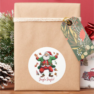 Sticker Rond Jingle Jingle !