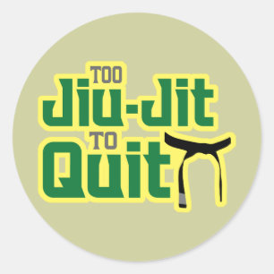Sticker Rond Jiu-Jitsu