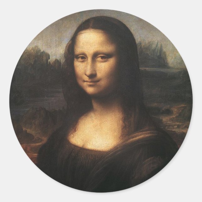 Sticker Rond Joconde (Devant)