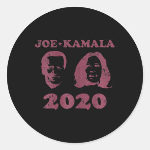 Sticker Rond Joe Biden Kamala Harris Président 2020