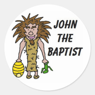 Sticker Rond John The Baptist Clipart