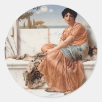 John William Godward - Aux jours de Sappho