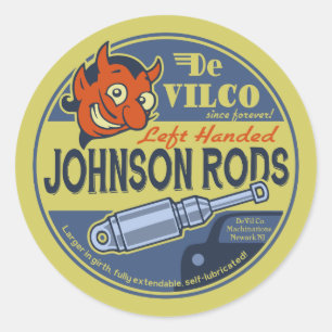 Sticker Rond Johnsons à gauche