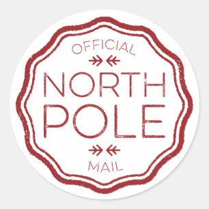 Sticker Rond Joint officiel du Pôle Nord
