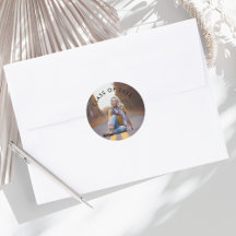 Jolie classe de photo Enveloppe de graduation Scea