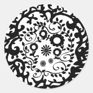 Sticker Rond Jolie conception de cercle