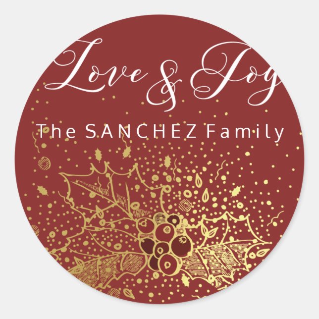 Sticker Rond Jolie Confetti Classic Round Sticker, Matte (Devant)