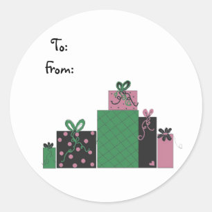 Sticker Rond Jolies offres