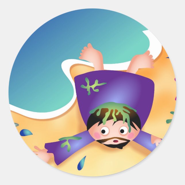 Sticker Rond Jonas (Devant)