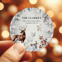 Jote Winter Animaux Christmas Retours Adresse