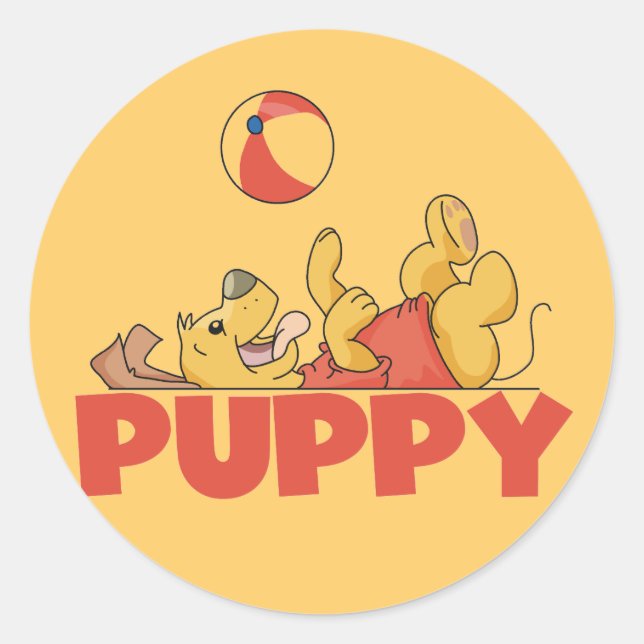 Sticker Rond Joues de marionnettes TShirts et cadeaux (Devant)