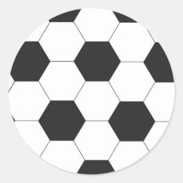 Sticker Rond Joueur de football et entraîneur retour à l'école