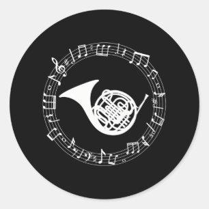 Sticker Rond Joueur de la Corne de France