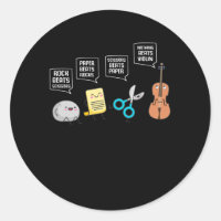 Joueur de violon drôle Humour musicien amusant