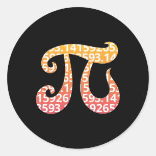 Sticker Rond Jour 1 Pi