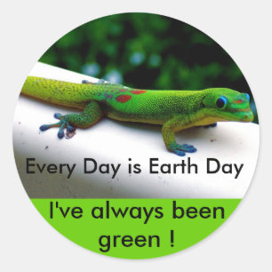 Sticker Rond Jour de la terre