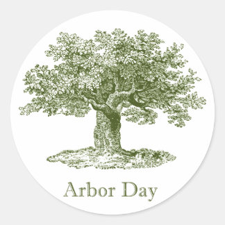 Sticker Rond Jour de l'Arbour