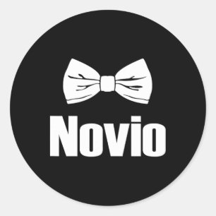 Sticker Rond Jour de mariage de Novio