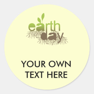 STICKER ROND JOUR DES TERRES -