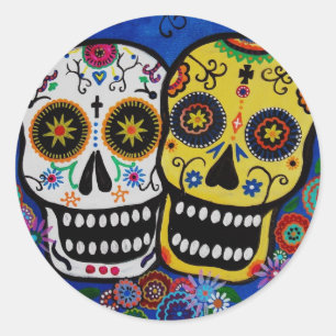 STICKER ROND JOUR DU MORT