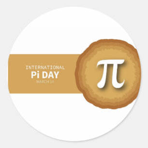 Sticker Rond Jour Pi