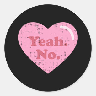 Sticker Rond Journée anti-Valentines 2025 Cur de sensibilisatio
