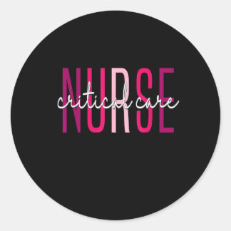 Sticker Rond Journée d'appréciation des infirmières en soins in