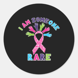 Sticker Rond Journée de sensibilisation aux maladies rares Je s