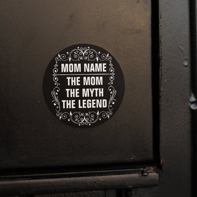 Sticker Rond Journée des mères personnalisées (Créateur téléchargé)