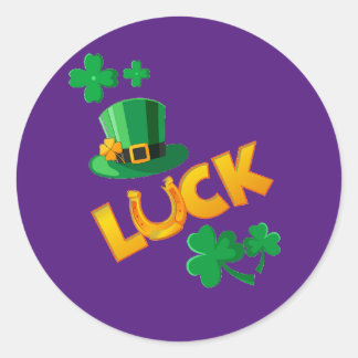 STICKER ROND JOURNÉE SAN PATRICKS