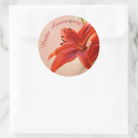 Joyeux anniversaire Orange Tiger Lily photo