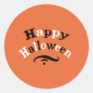 Sticker Rond Joyeux Halloween