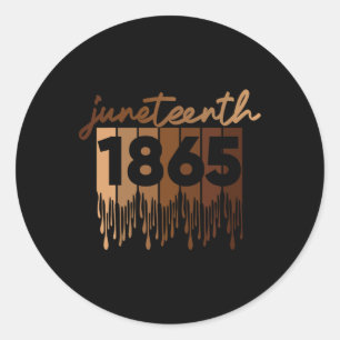 Sticker Rond Joyeux Jeudi, C'Est Mon Jour De L'Indépendance Lib