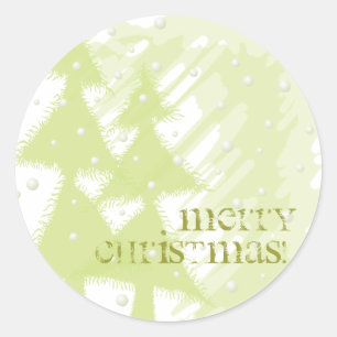 Sticker Rond Joyeux Noël !
