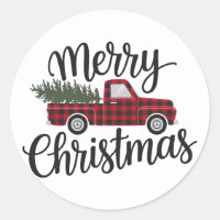 Joyeux Noël Rouge Buffalo Chariot Plaid