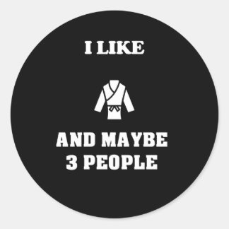 Sticker Rond Judo