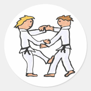Sticker Rond Judo