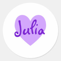 Julia en violet