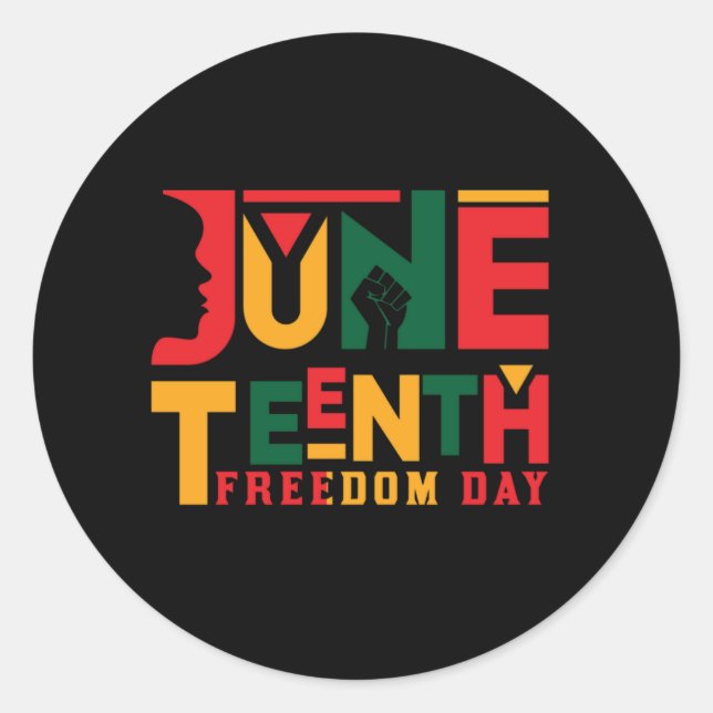 Sticker Rond june_énième_liberté_jour_01 (Devant)