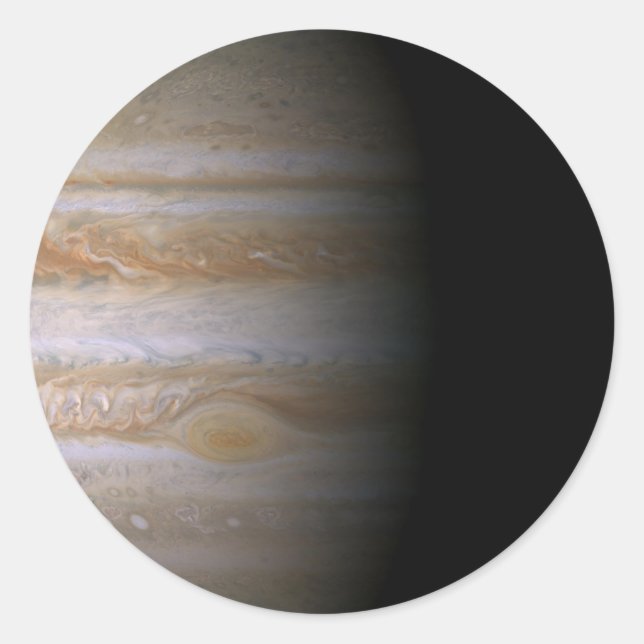 Sticker Rond Jupiter (Devant)