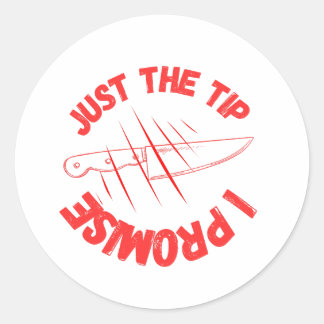 Sticker Rond Juste Le Conseil Que Je Promets