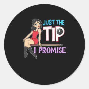 Sticker Rond Juste Le Conseil Que Je Promets