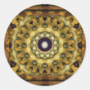 Sticker Rond K117 Automne Kali