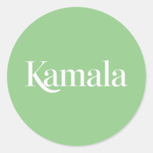 Sticker Rond Kamala Brat Kamala Harris Présidente 2024 