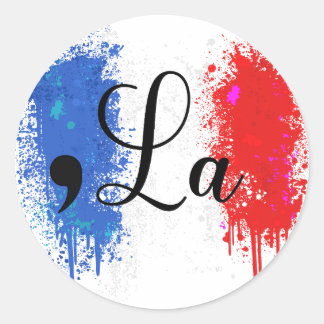 Sticker Rond Kamala Harris 2024 - Comma Électorale Présidentiel