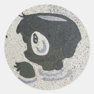 Sticker Rond Kappabashi