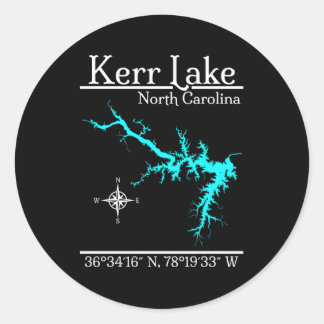 Sticker Rond Kerr Lake Caroline du Nord