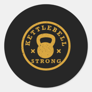 Sticker Rond Kettlebell